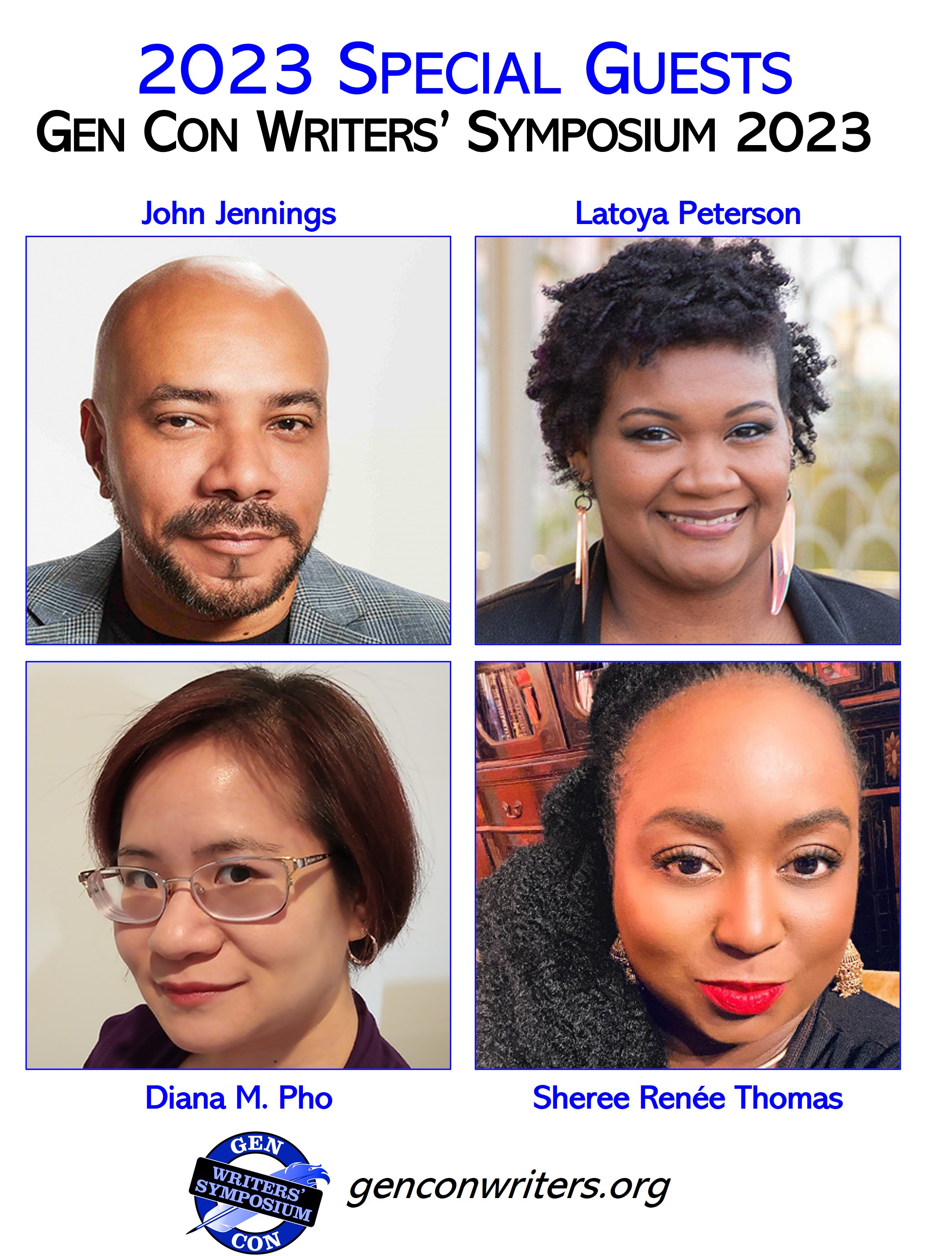 Special Guests – 2023 Gen Con Writers’ Symposium