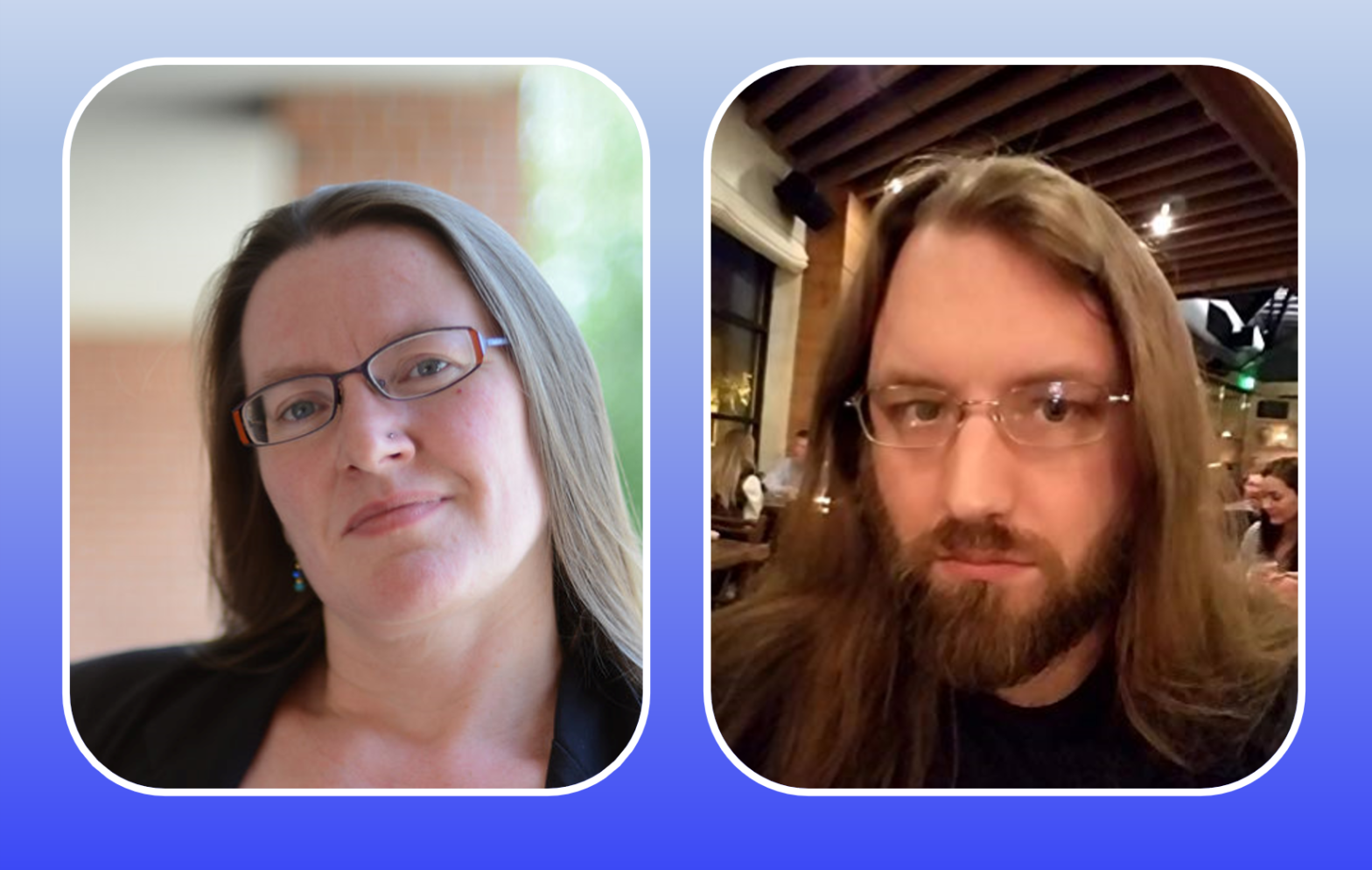 We Thank Elizabeth Bear & Scott Lynch for AV Equipment Donations